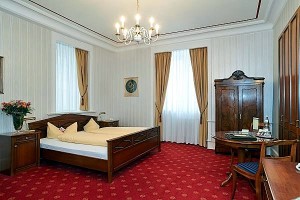 Geräumiges Schlafzimmer im Amalienhof Weimar