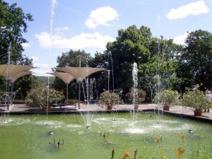 Wasserspiele egapark Erfurt