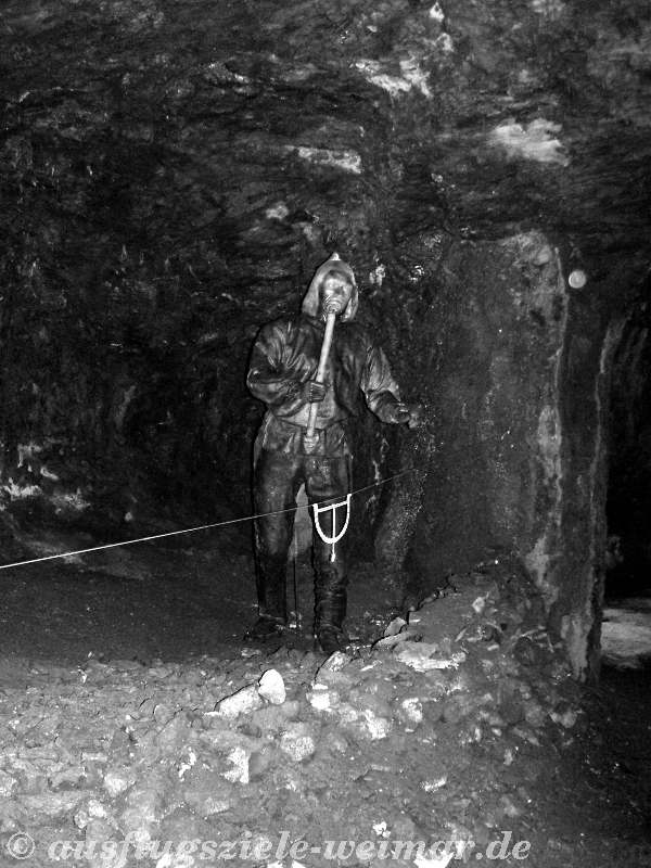 Bergmann-Darstellung unter Tage