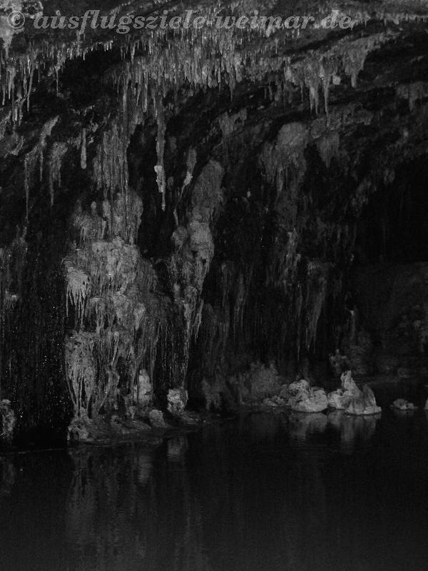 Tropfsteine in den Feengrotten