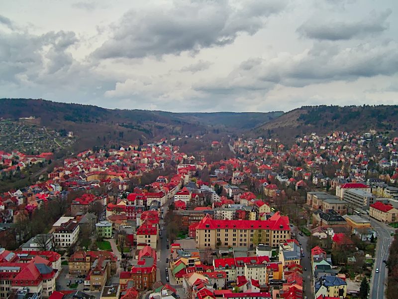Ausblick vom JenTower in Jena