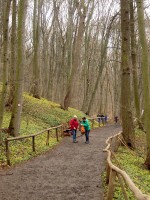 Spaziergänger im Rautal