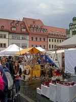 Marktstände Töpfermarkt Weimar