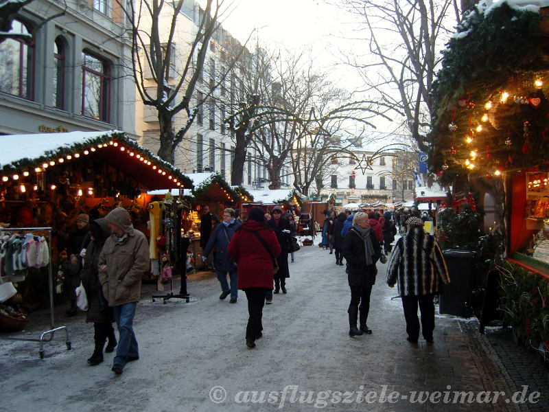 Weihnachtsmarkt in Weimar 2012